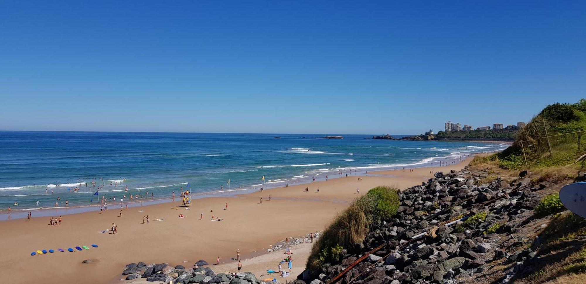 T2 Tres Bien Place A 2Mns Des Plages Apartman Biarritz Kültér fotó